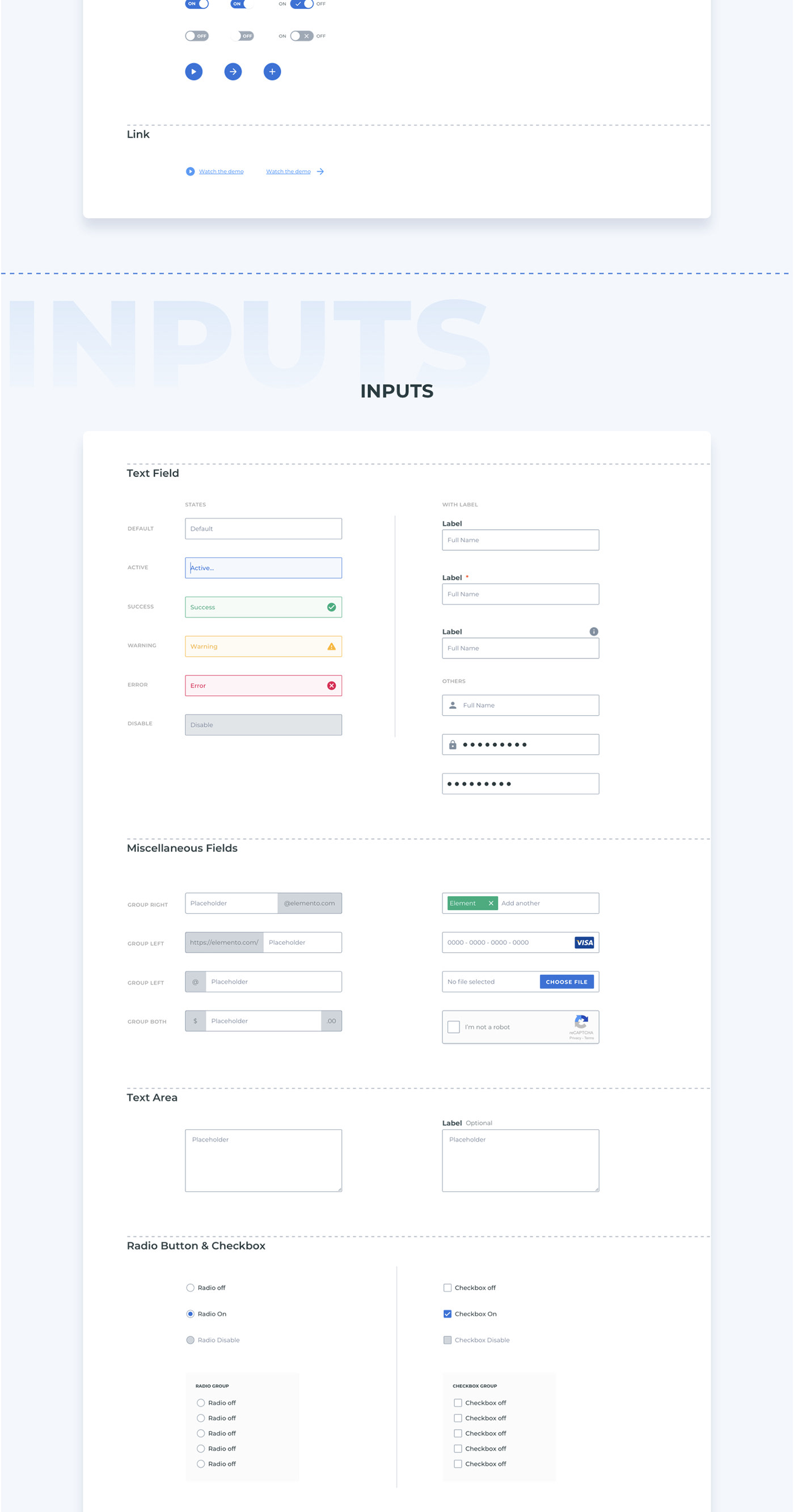 Elemento UI Kit - Components Library for Web - 15