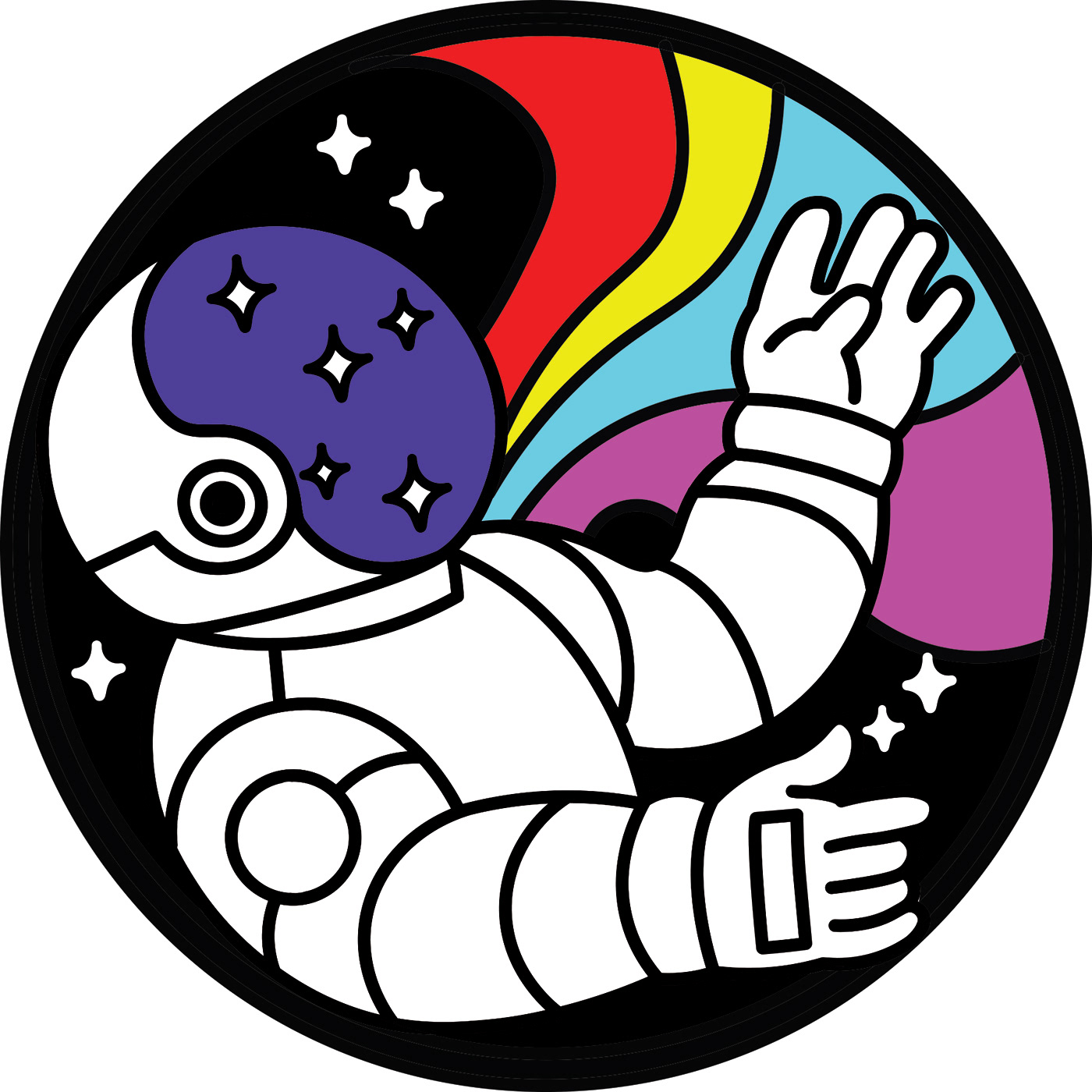 Космический логотип