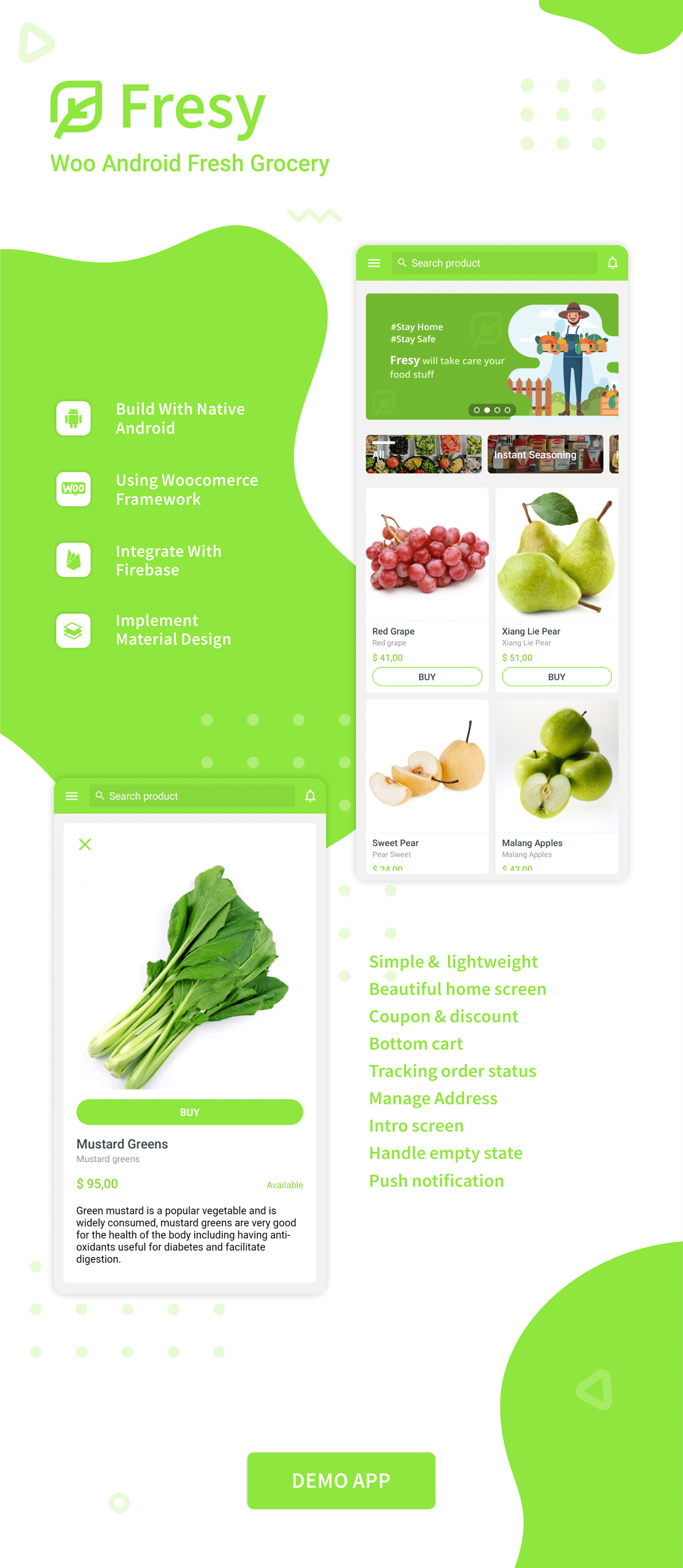 Fresy - Woocommerce Android Fresh Grocery 1.0 - 2