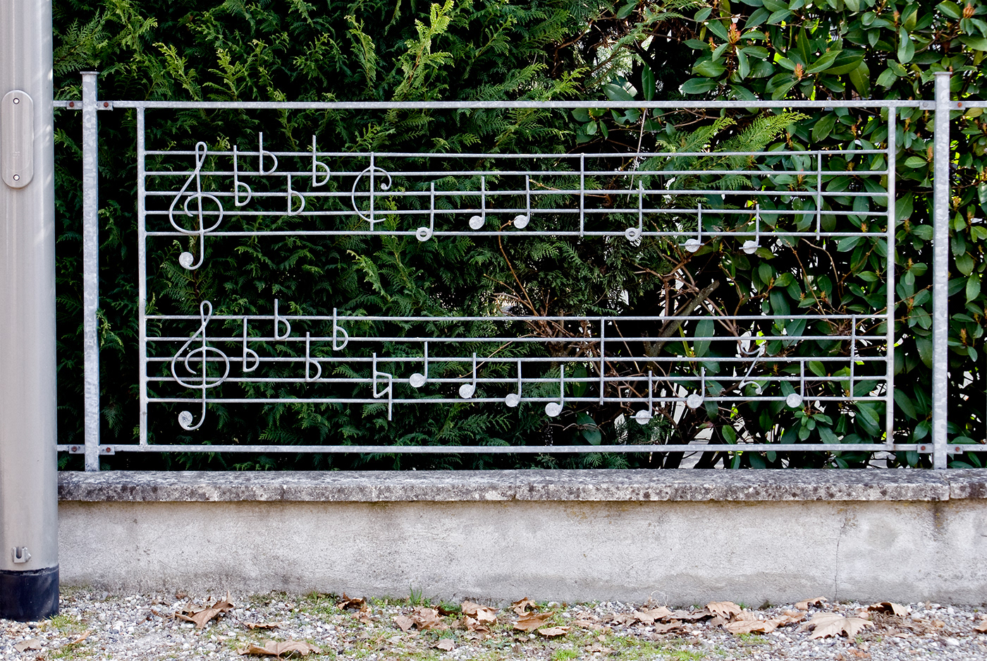 Забор для музыкальной школы