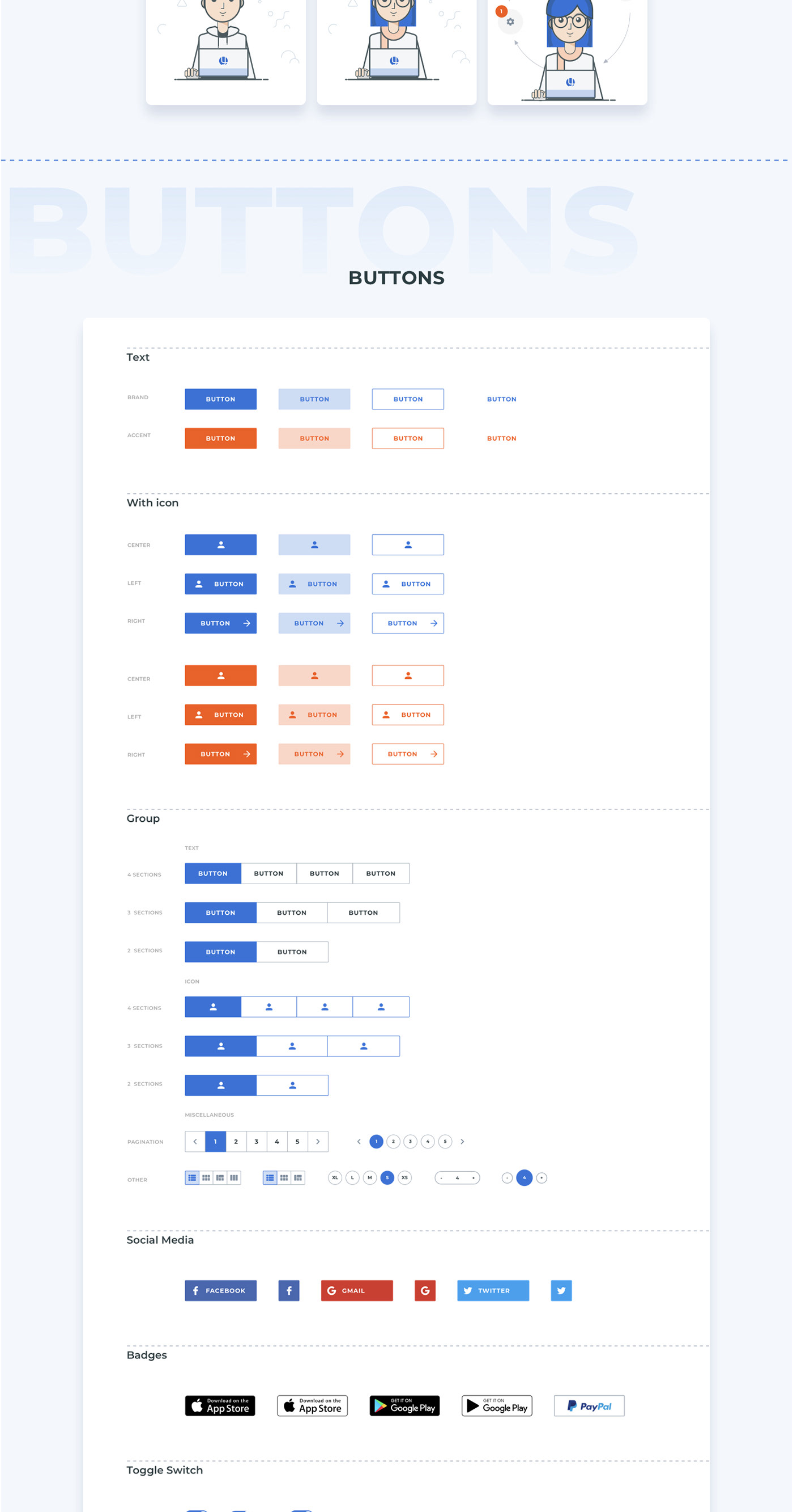 Elemento UI Kit - Components Library for Web - 14