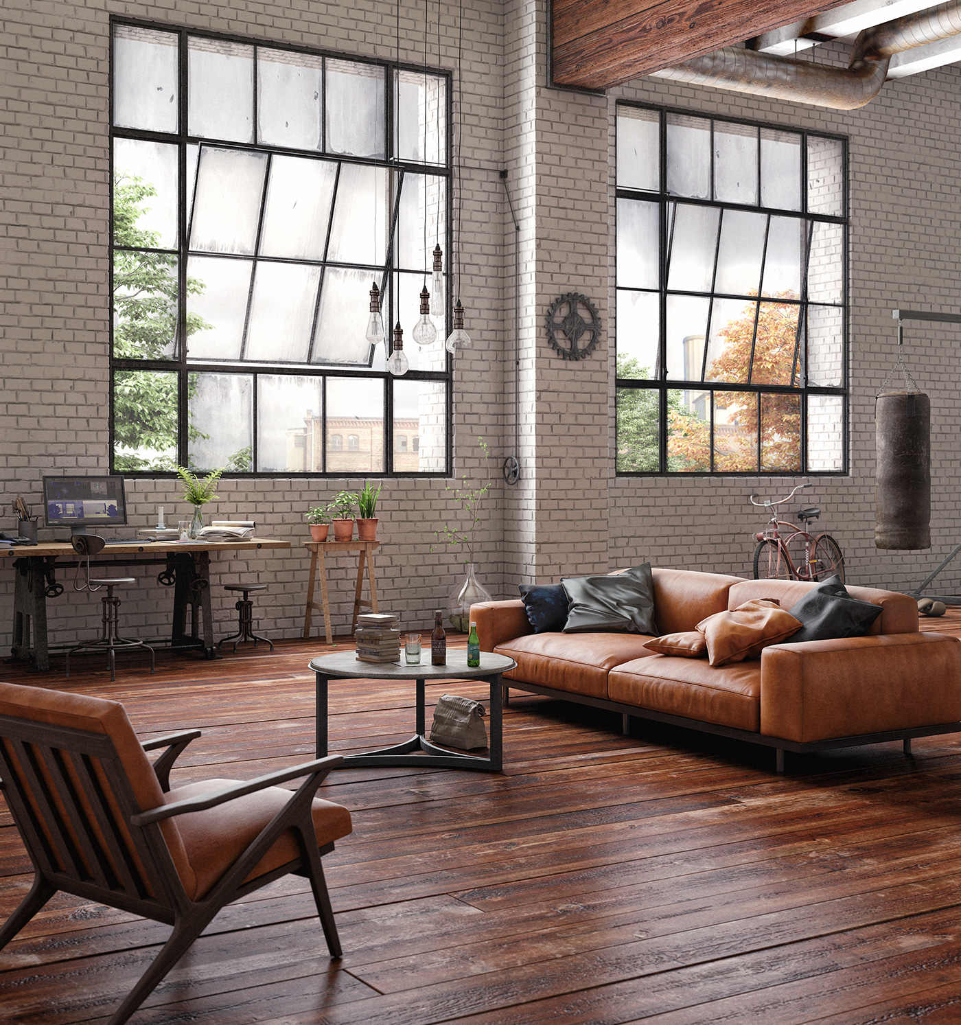 Vray Interior Loft