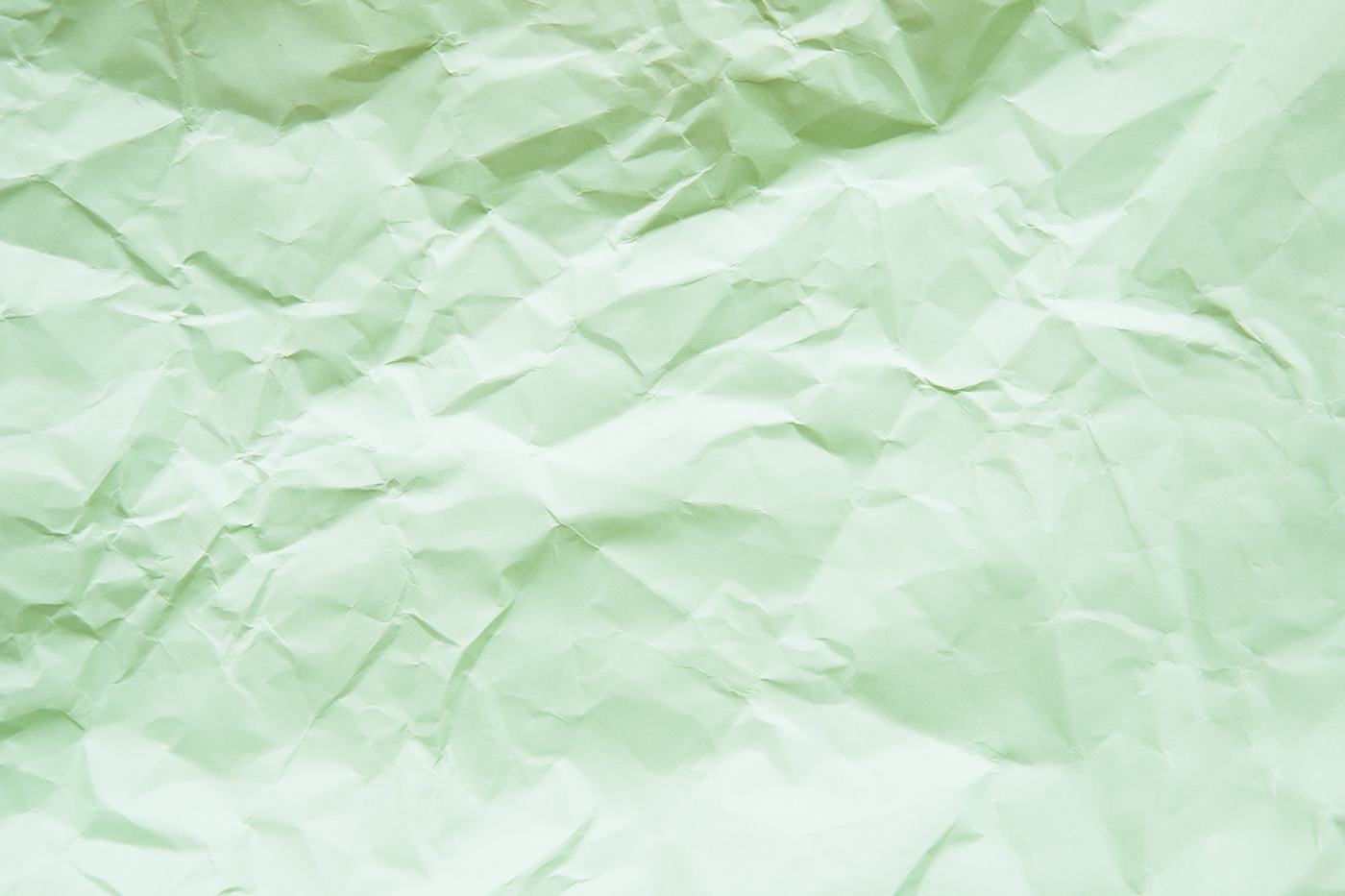Зеленая мятая бумага