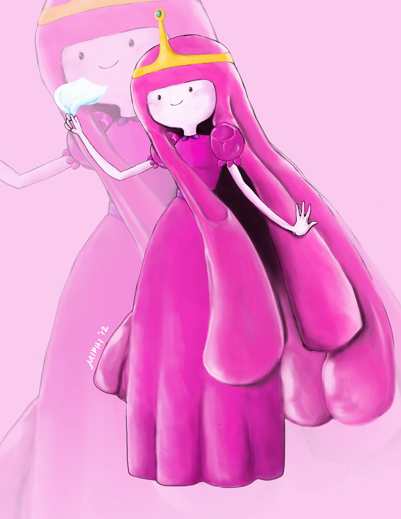 Adventure Time digital painting 