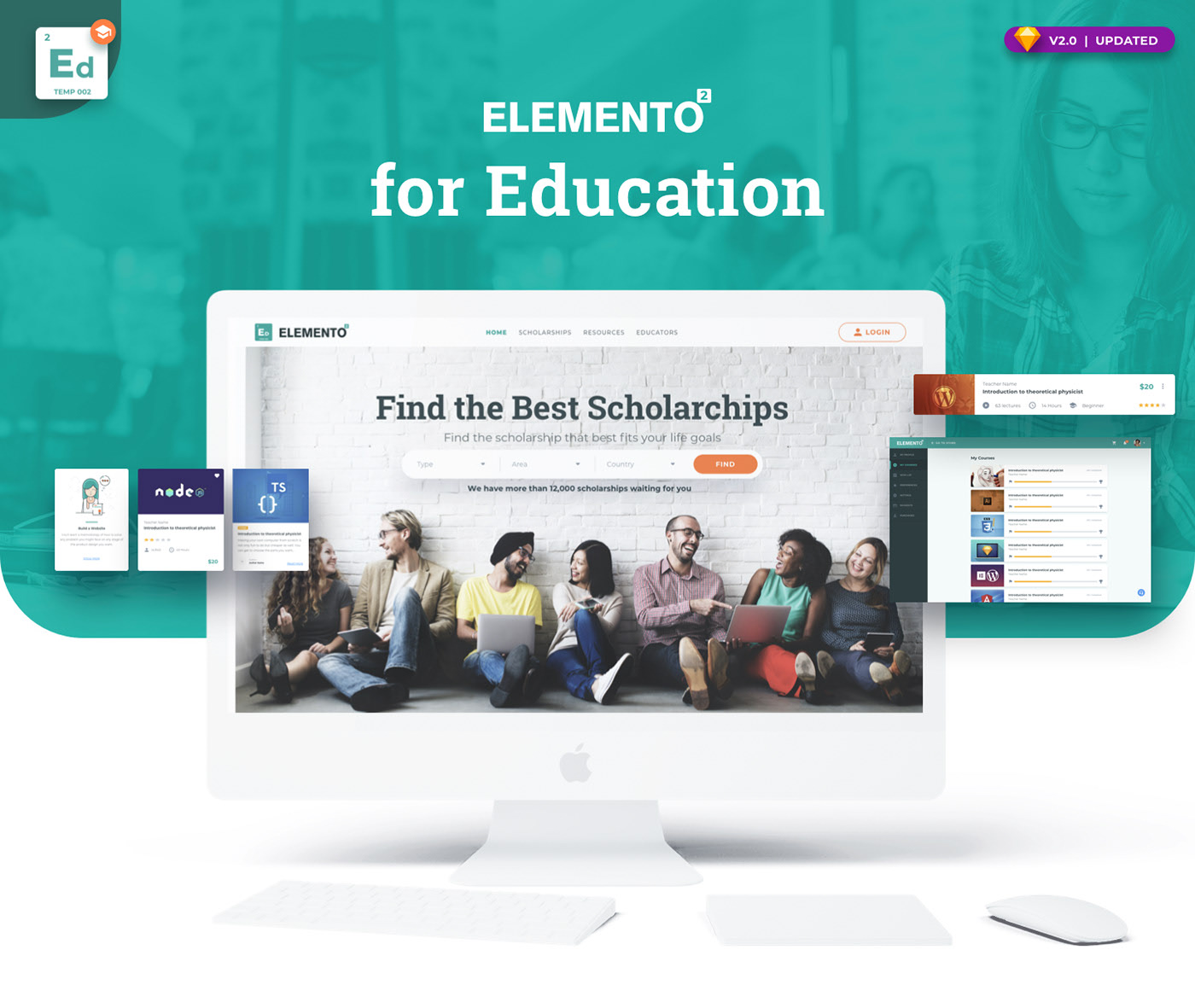 Elemento for Education - Sketch Template - 1