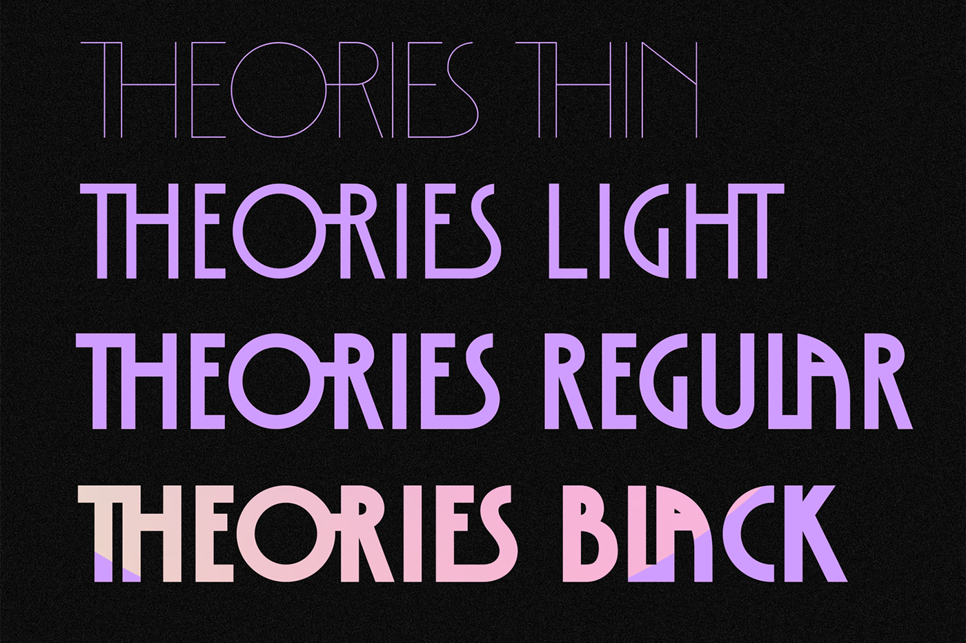 Modern theories. Font Theory.