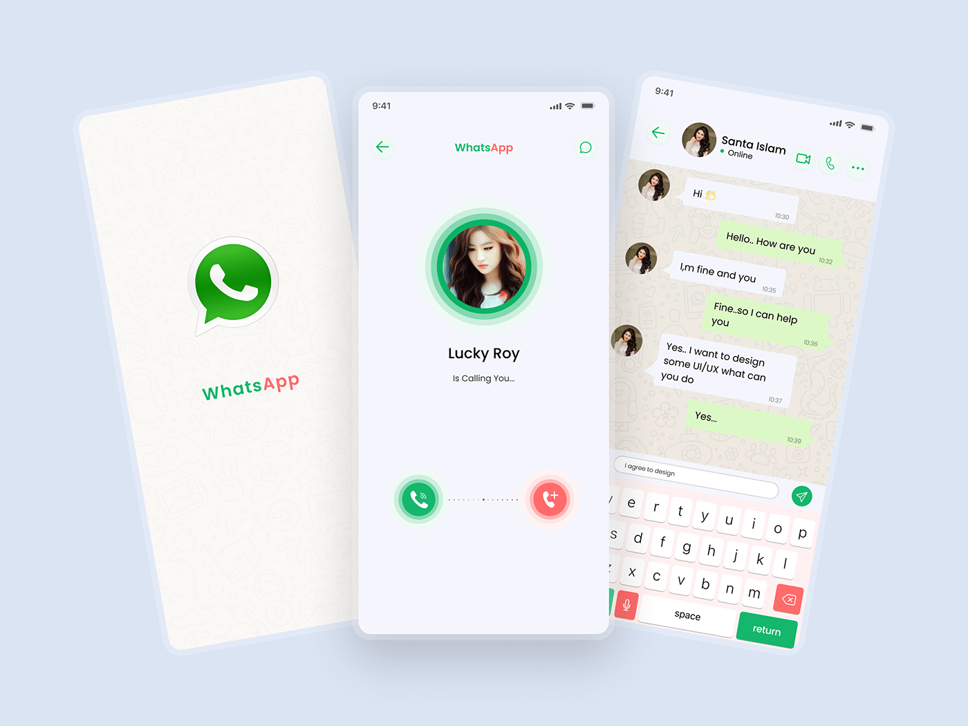 Изменился дизайн whatsapp