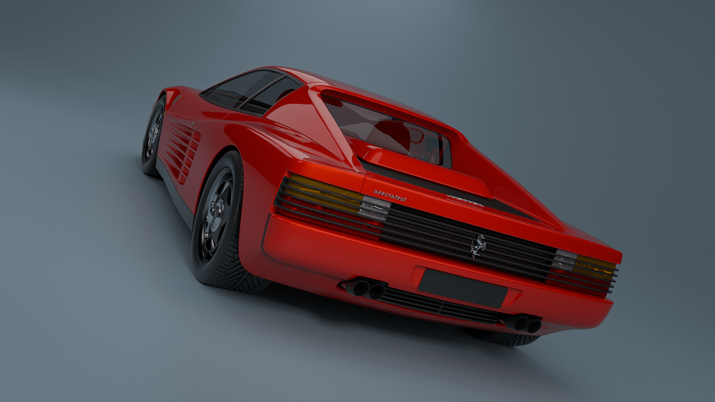 Ferrari Testarossa модель