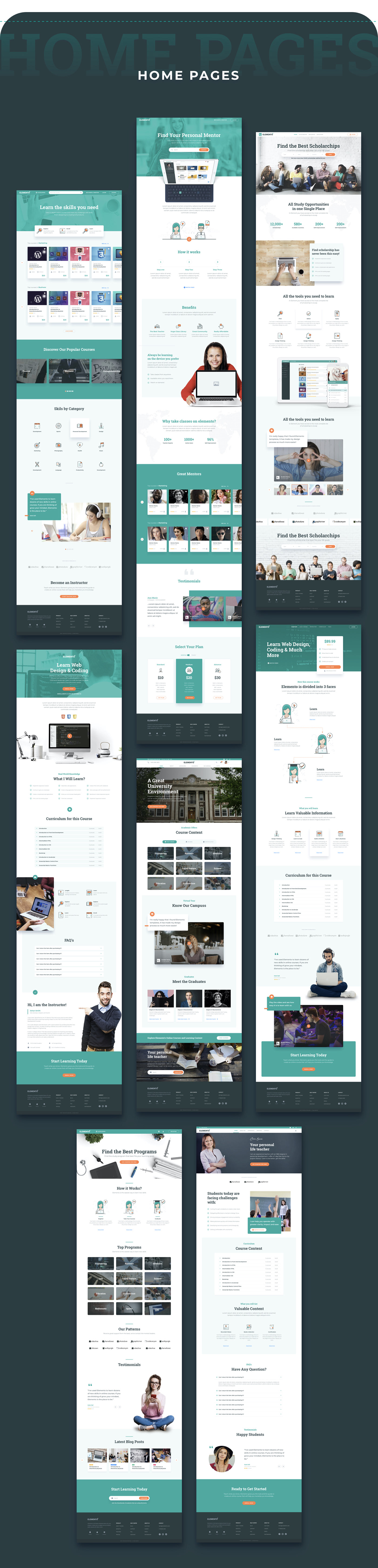 Elemento for Education - Sketch Template - 3