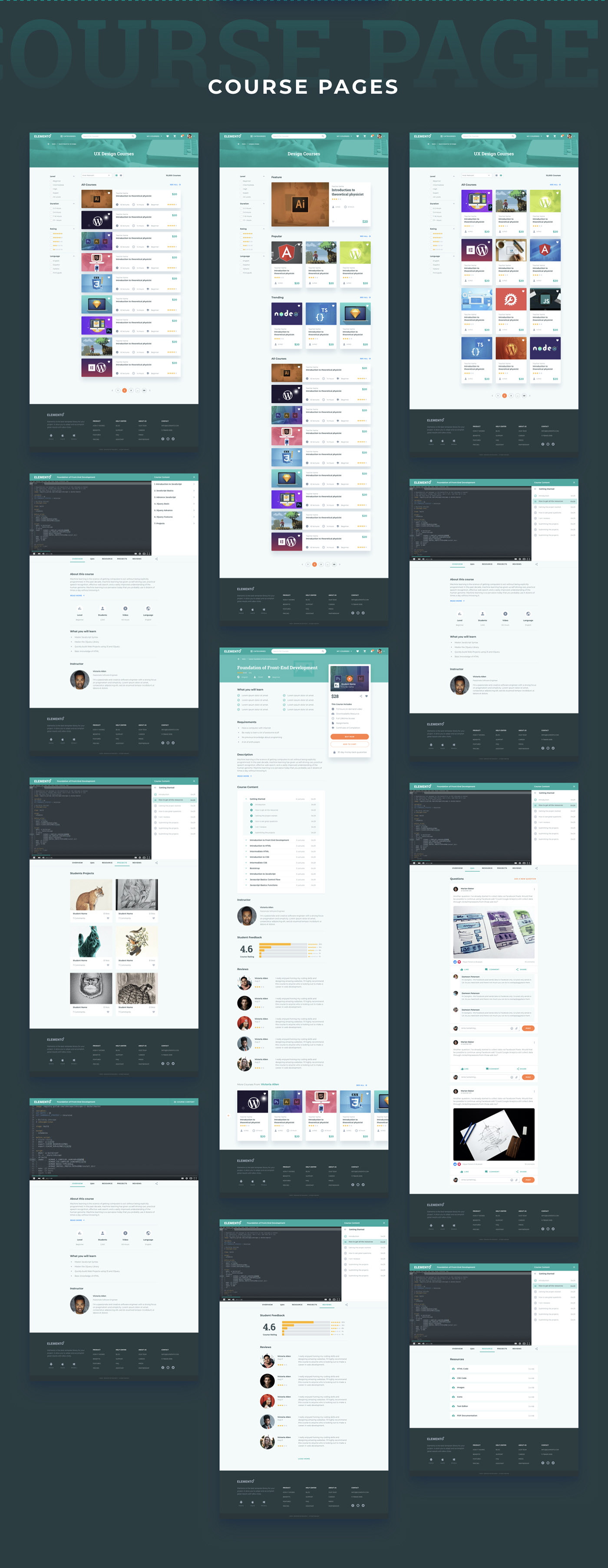 Elemento for Education - Sketch Template - 5
