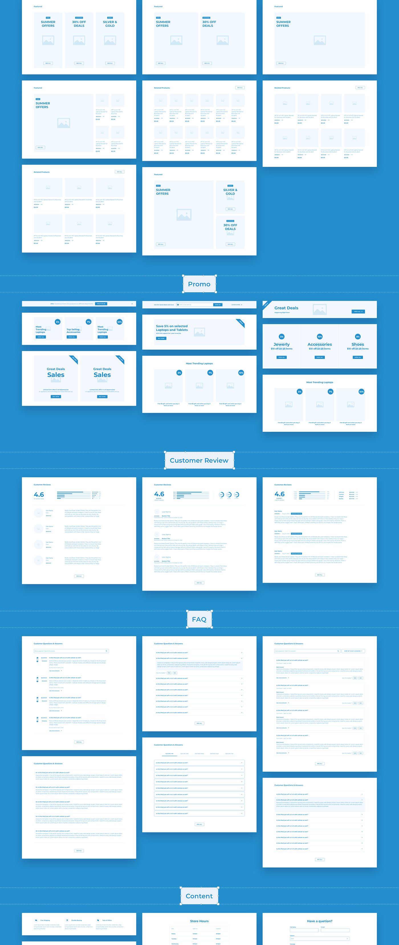 Wireland for Ecommerce - Massive Wireframe Library Collection - 6