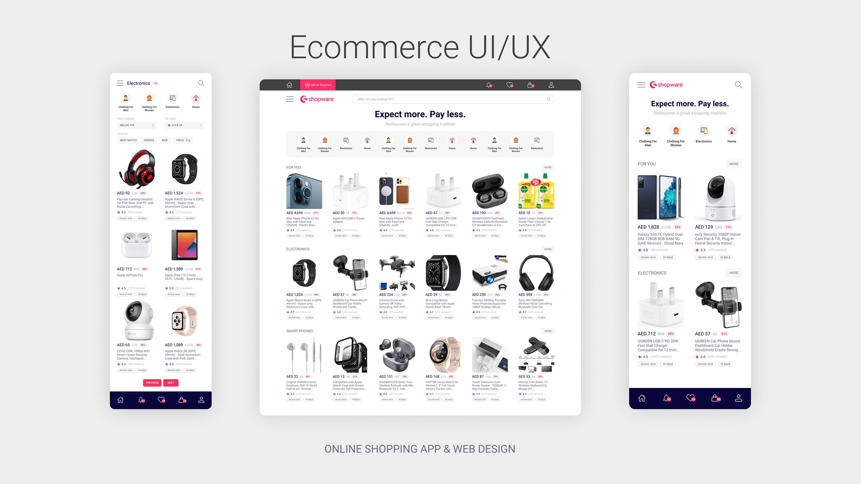 Ecommerce App & Website Marketplace
