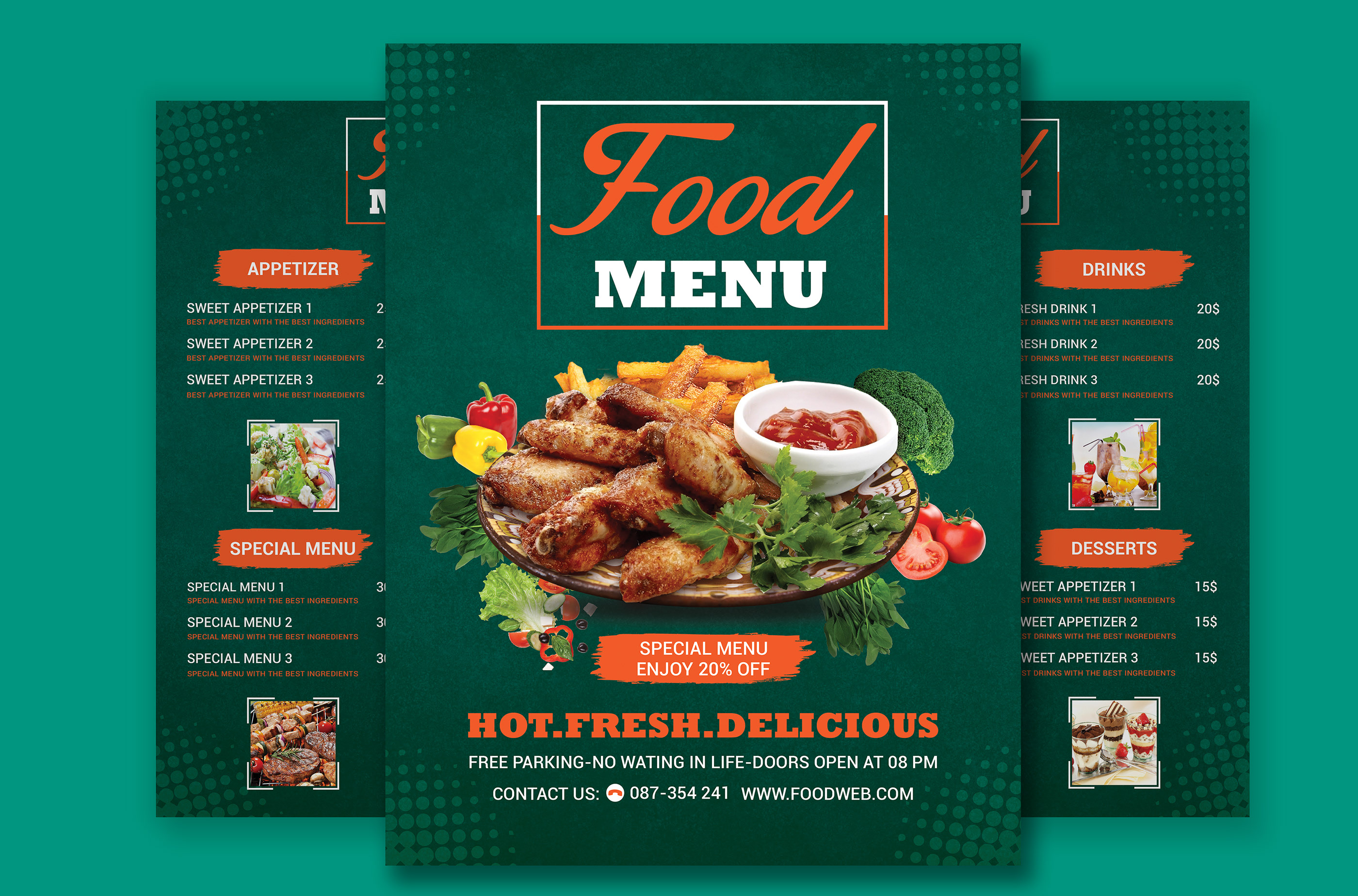 Menu Design fast fods. Food menu Design Monitor PNG.
