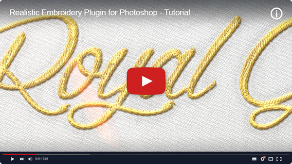 Realistic Embroidery - Photoshop Plugin - 7