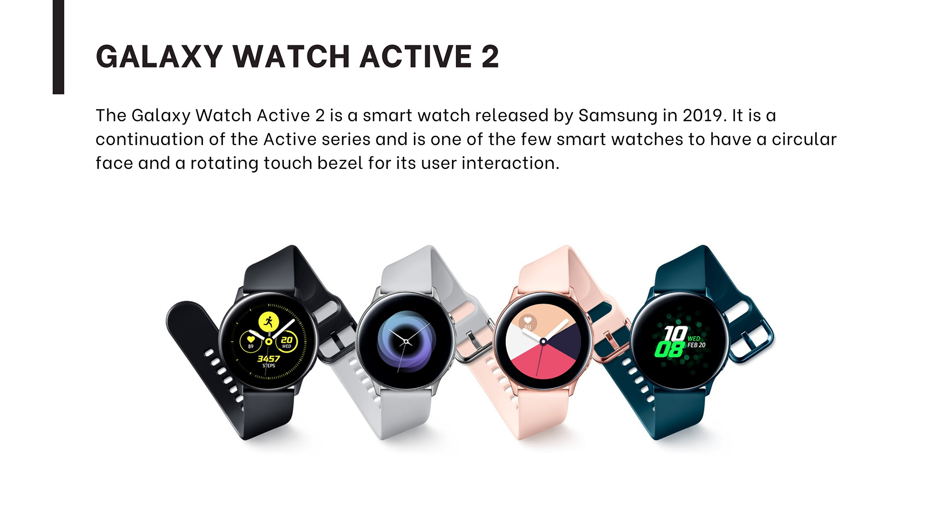 Watch active 1