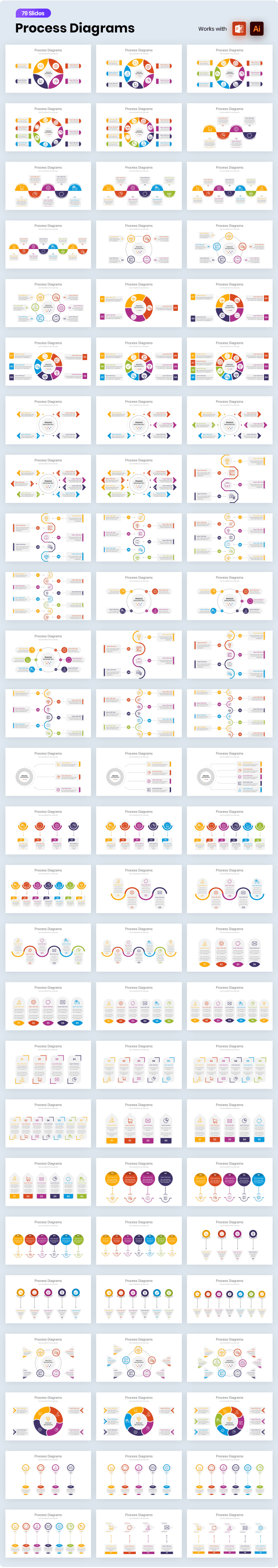 Infographic Pack - Multipurpose PowerPoint Bundle - 10