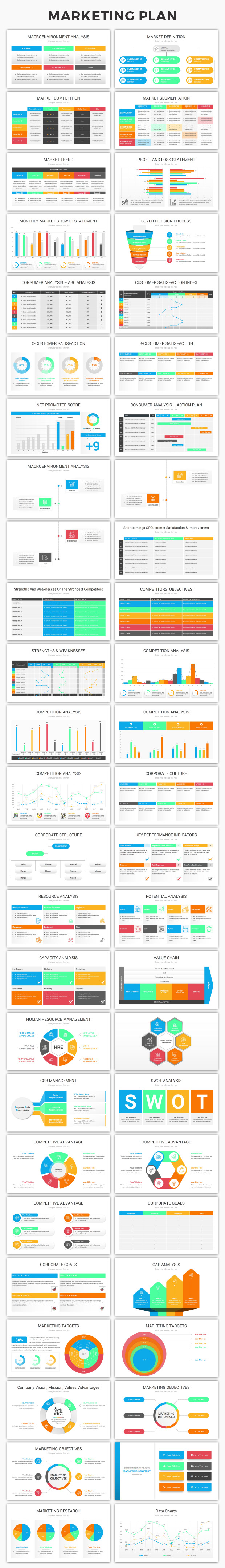 Infographics Complete Bundle PowerPoint Templates - 37