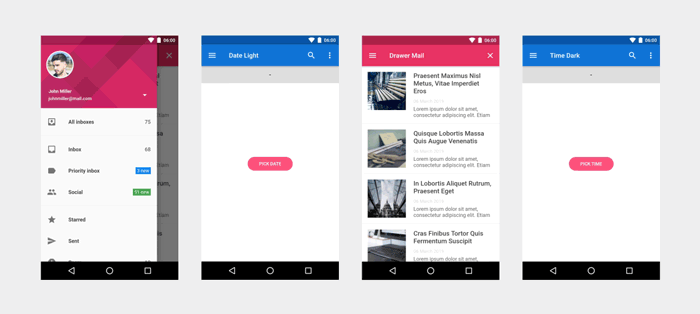 MaterialX Flutter - Flutter Material Design UI Components 2.1 - 25