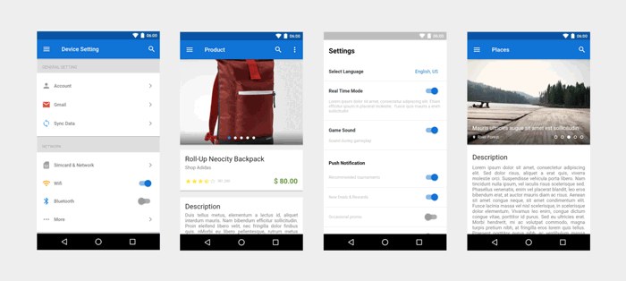 MaterialX Flutter – Flutter Material Design UI – DS Shop