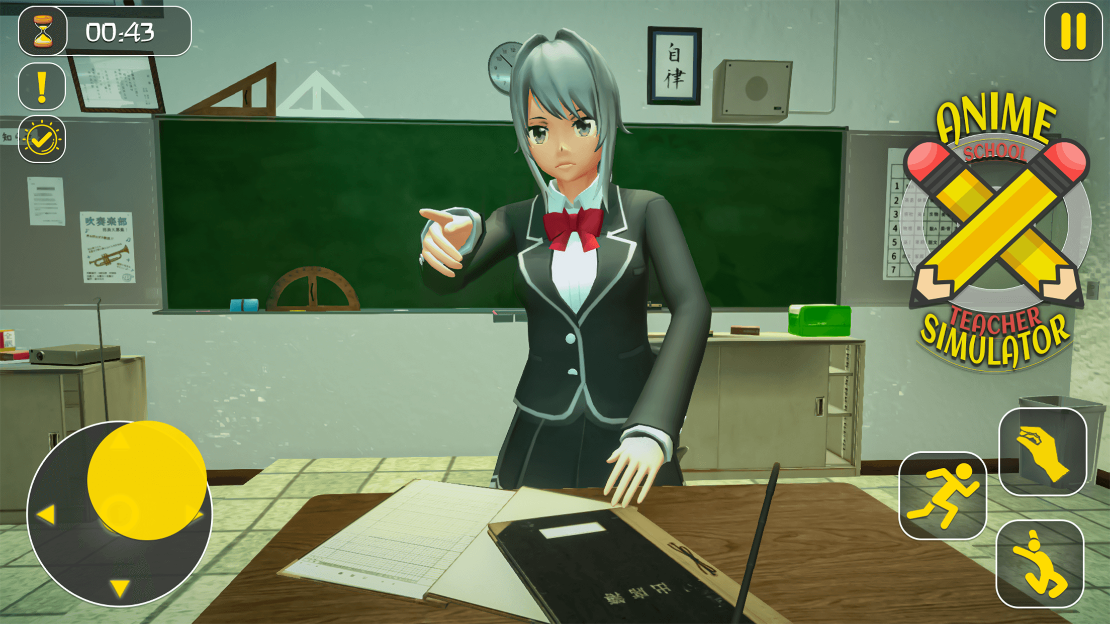 Teacher Simulator. Girl School Simulator геймплей. Ответы на игру teacher Simulator.
