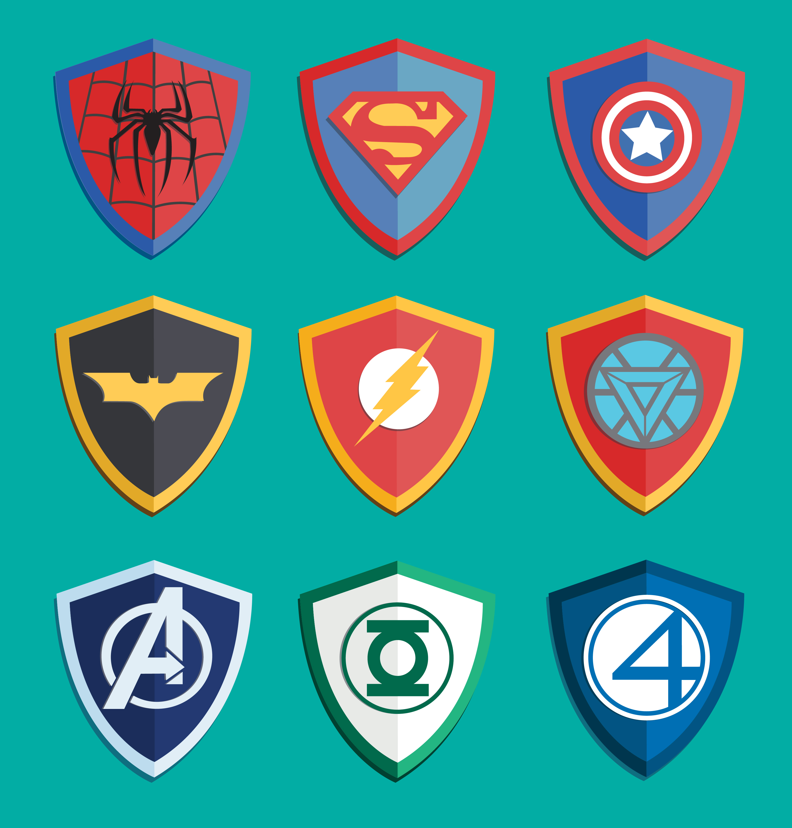 Hero icons. Щиты супергероев. Щит логотип. Щит супергероя. Значки супергероев.