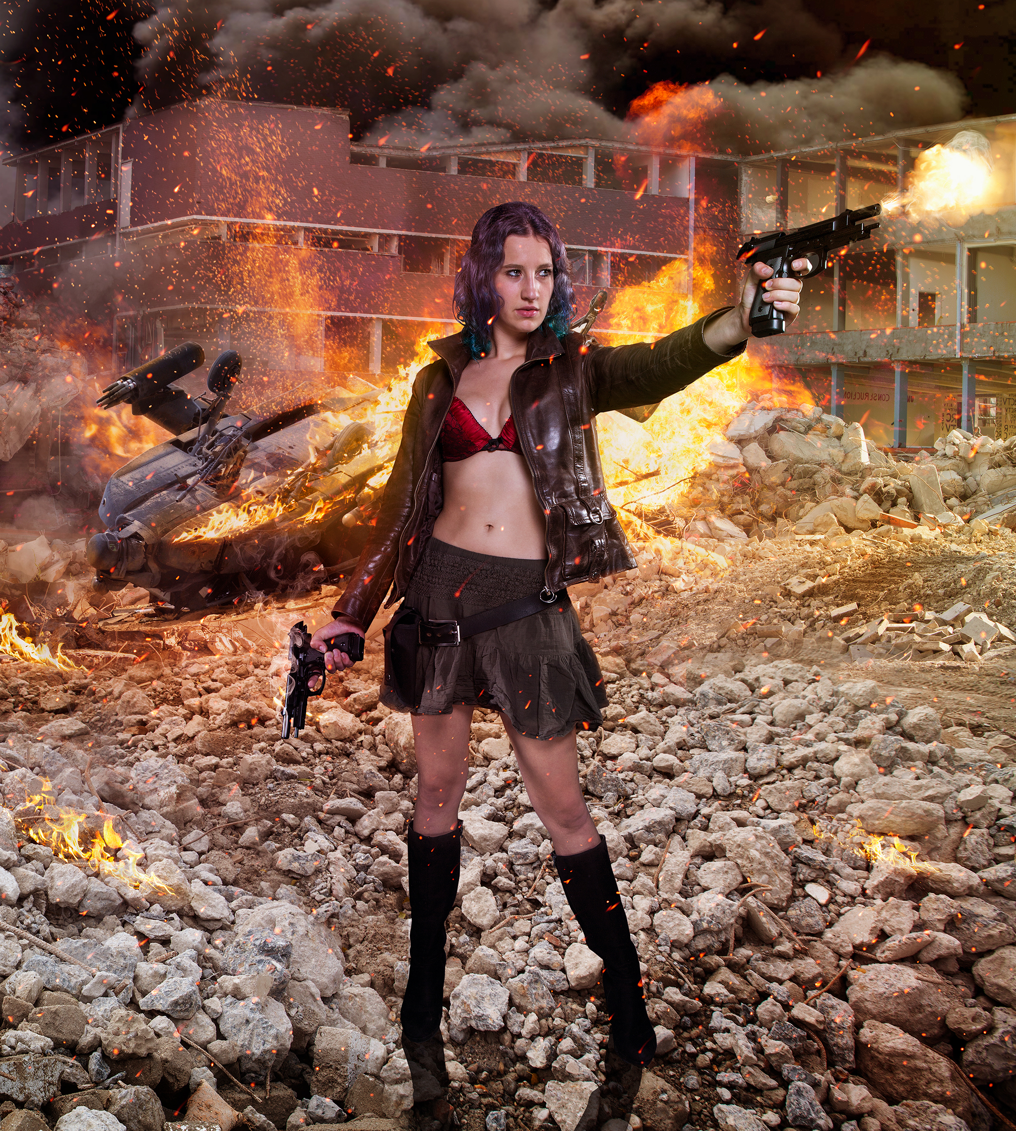 Cruel amazons. Fire Wasteland. Amazons Army