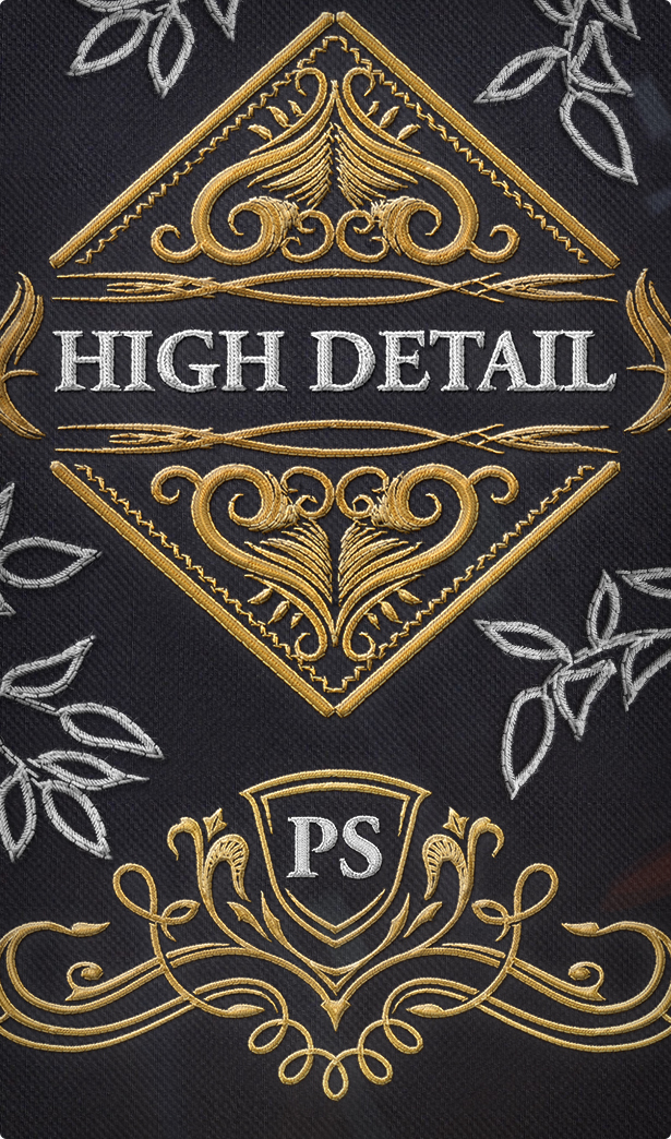 Realistic Embroidery - Photoshop Plugin - 2