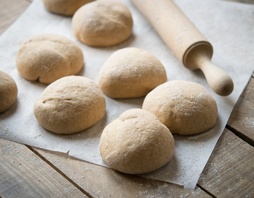 Masa de pizza sin levadura