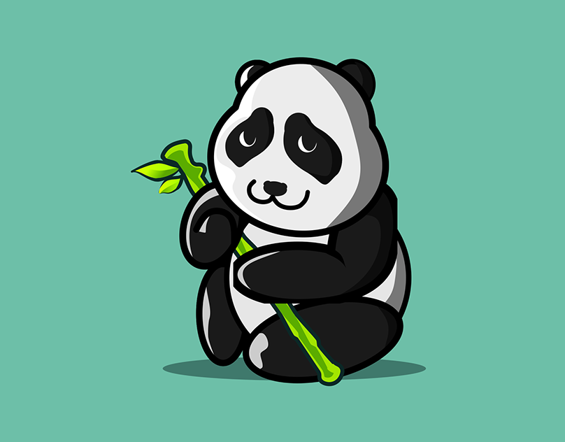 Little Panda Drawing.