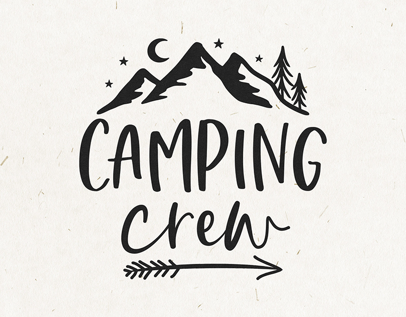 Camping Crew Svg.
