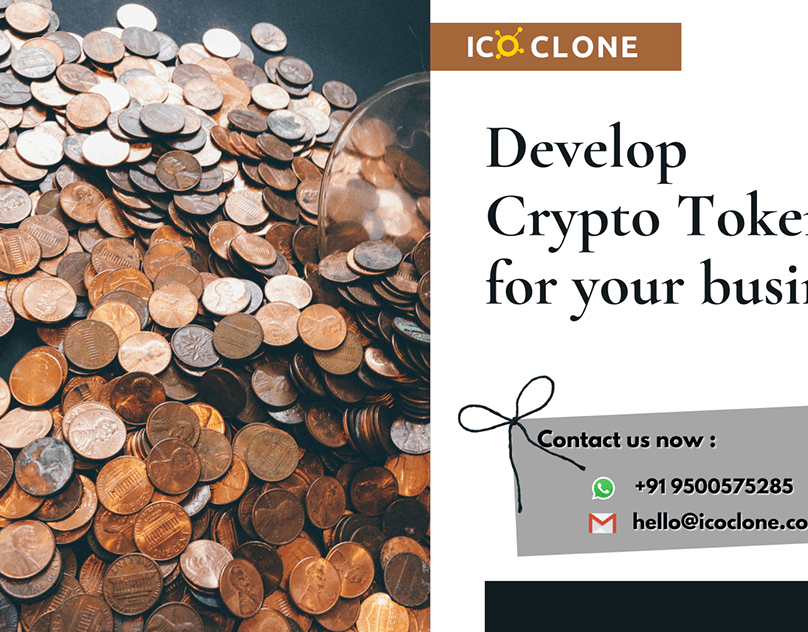 Develop Crypto Tokens for your business.
